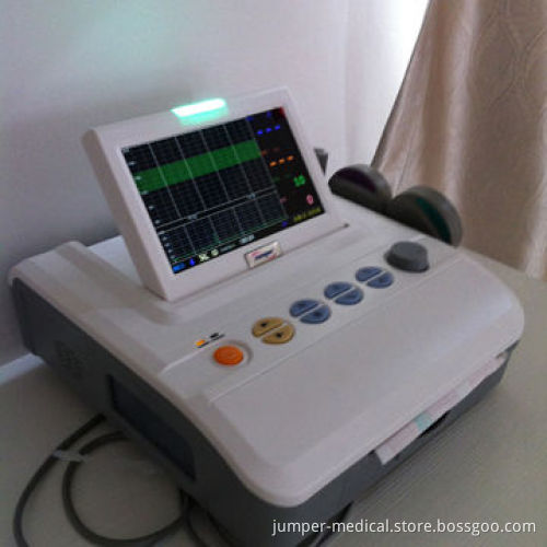 7-inch Fetal Monitor CTG Machine with Tocodynagraph, Phonocardiograph and Printer, CE-certified